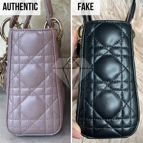 how to know if dior is fake|vintage lady dior bag authentication.